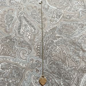 Authentic Tiffany & Co. 925 silver heart Return to Tiffany necklace.